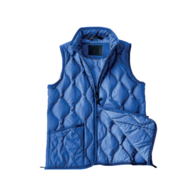 gilet water resistant, windproof, high heat maintenance 90/10 duck down