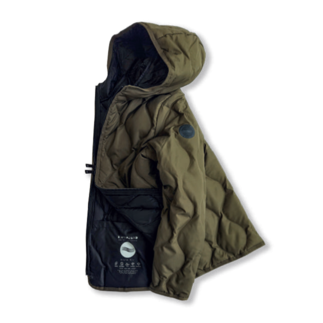 water resistant, windproof, high heat maintenance 90/10 duck down