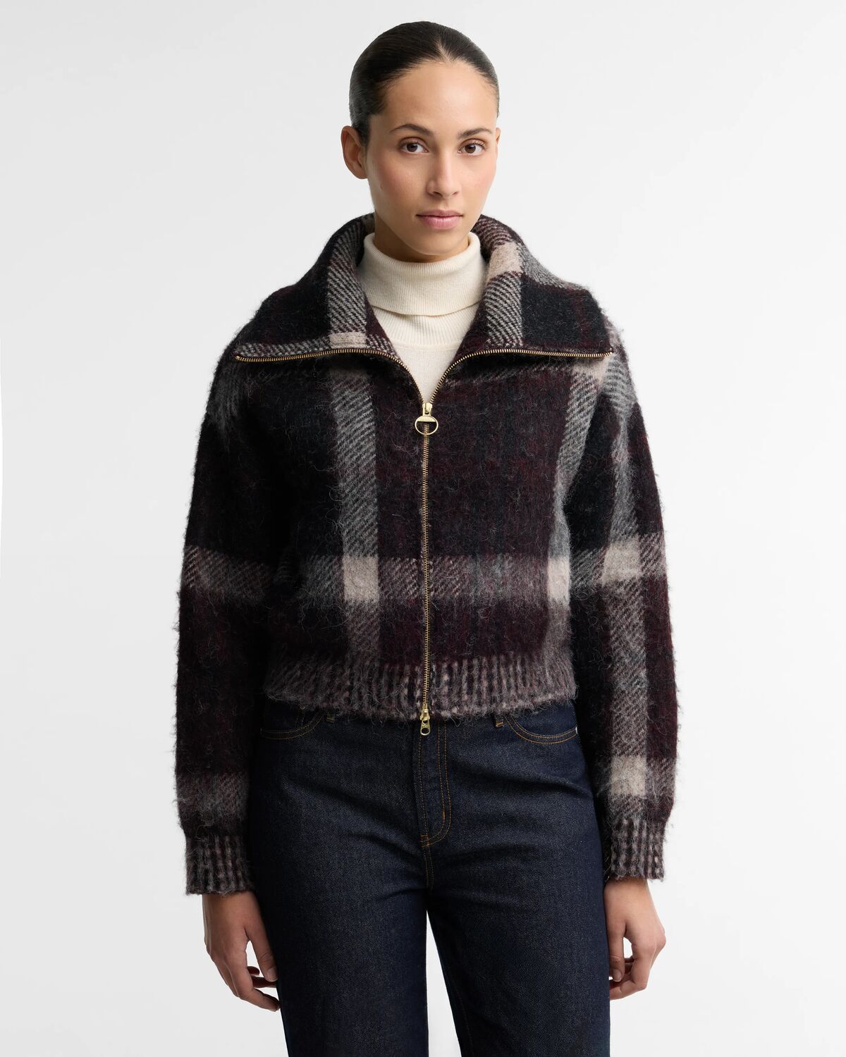 carville knitted zip through<BR/> 