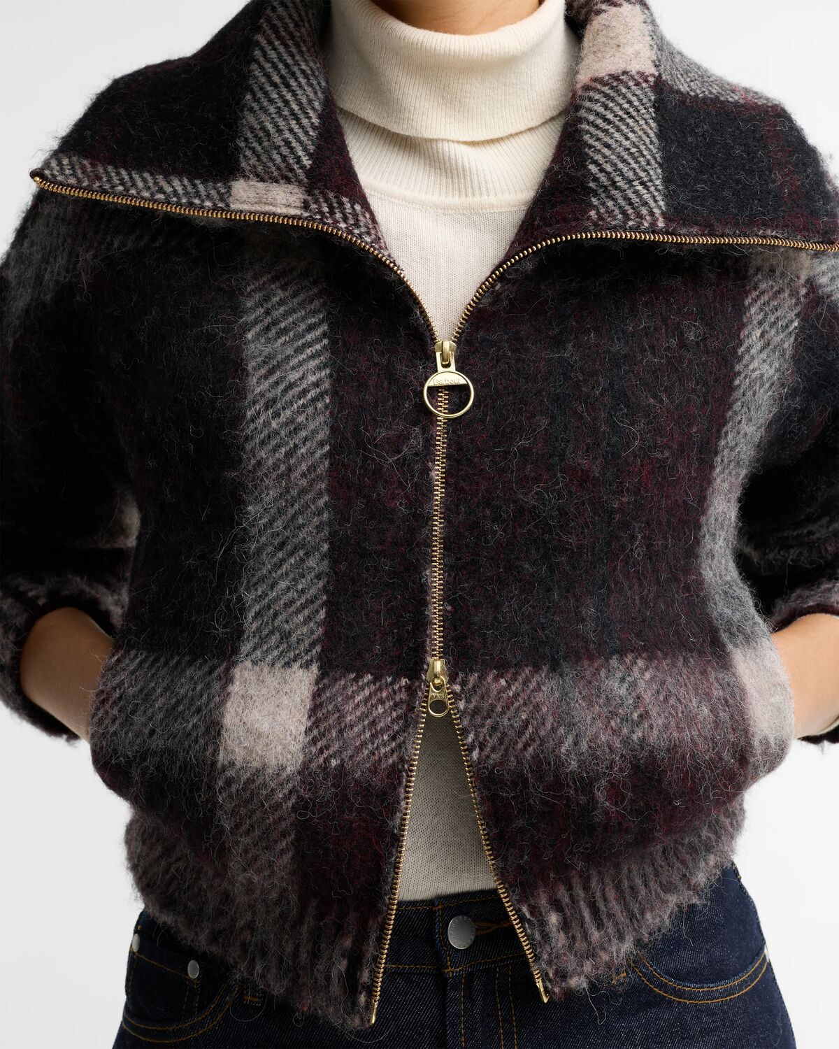carville knitted zip through<BR/> 