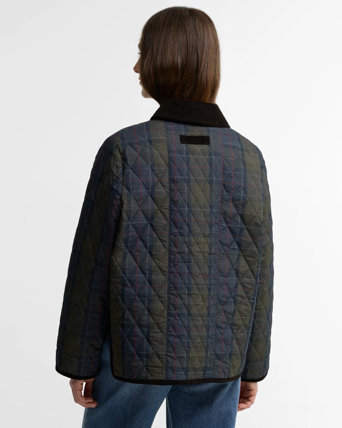ainsdale checked quilted jkt<BR/><BR/> 