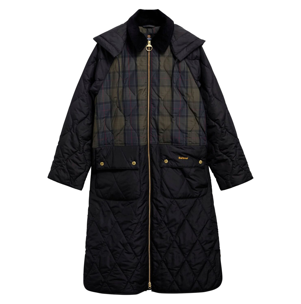 osbourne checked quilted jkt<BR/> 