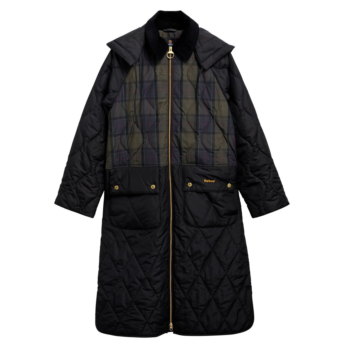 osbourne checked quilted jkt<BR/> 