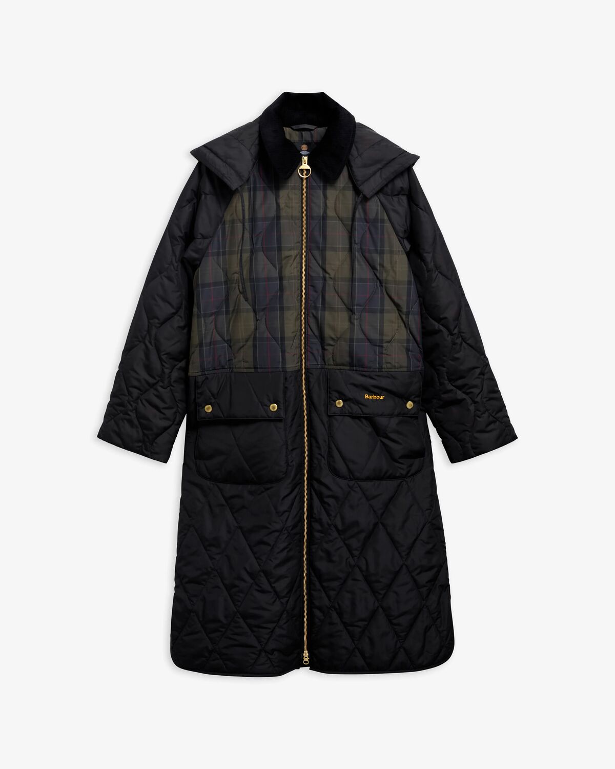 osbourne checked quilted jkt<BR/> 