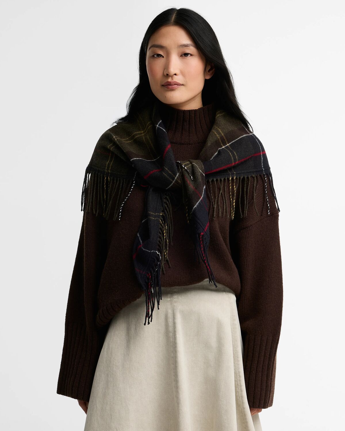 kirklees tartan scarf<BR/> 