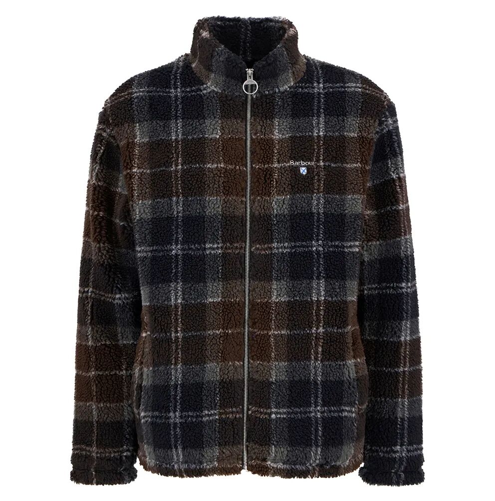 tartan fleece zip through<BR/> 