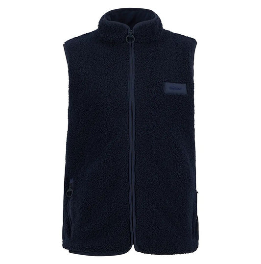 reversible fleece gilet 