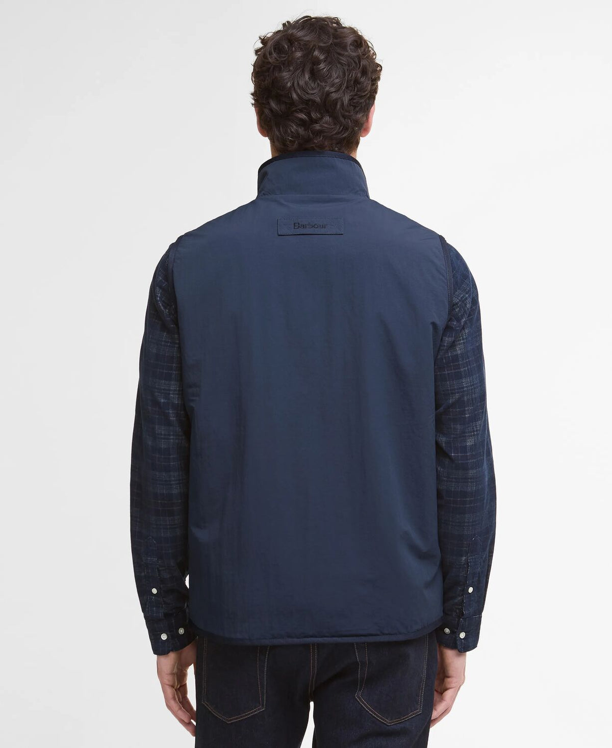 reversible fleece gilet 