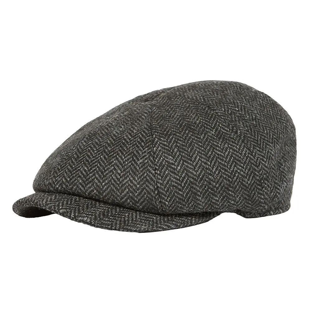 fyne tweed baker boy cap<BR/> 