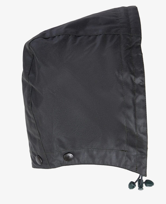 waxed cotton hood<BR/> 