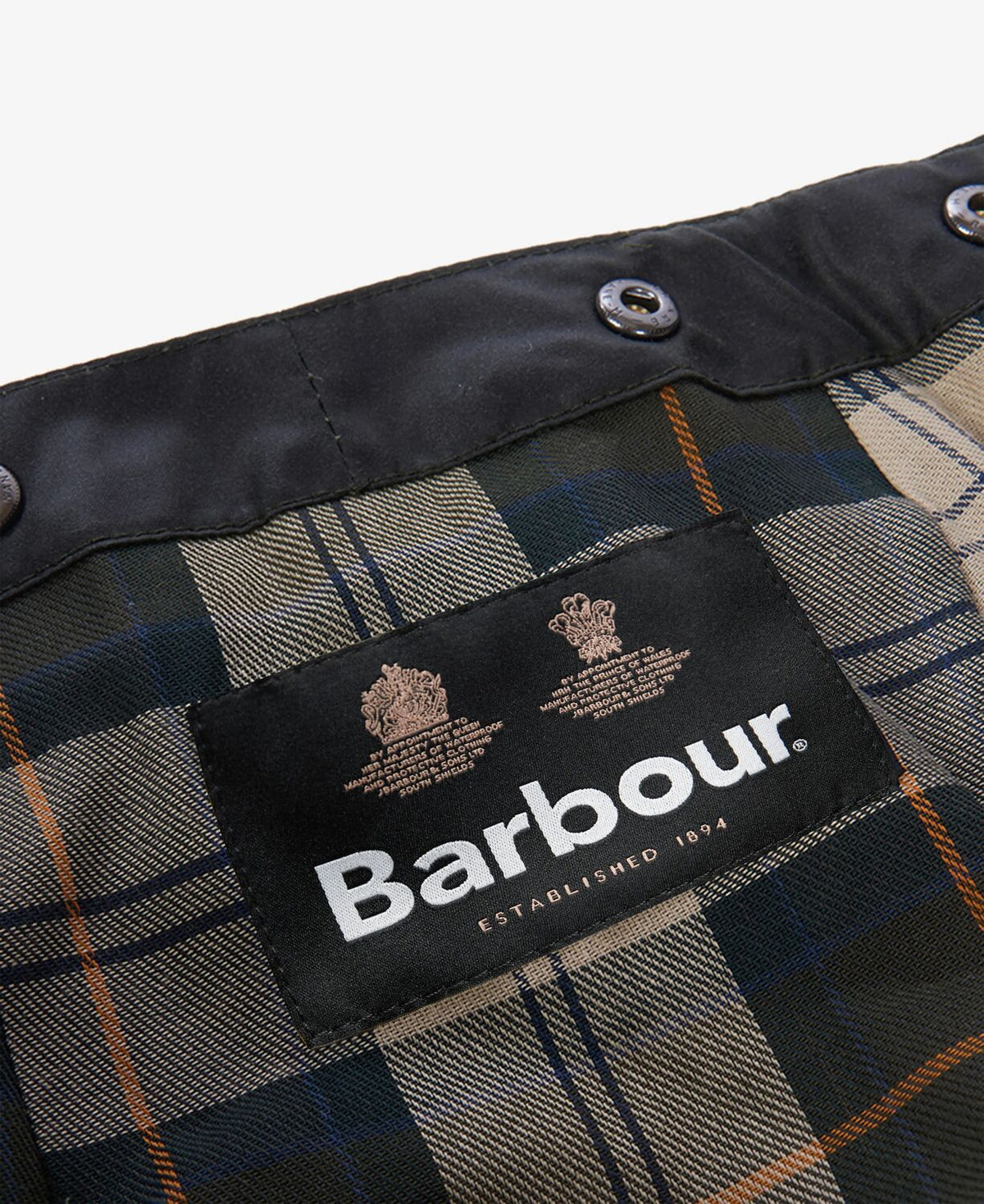 waxed cotton hood<BR/> 