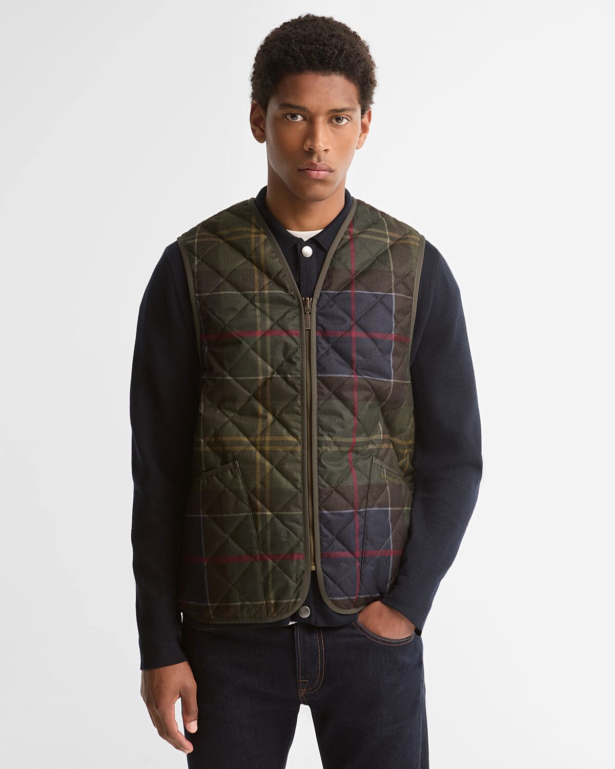 icons tartan quilted liner<BR/> 