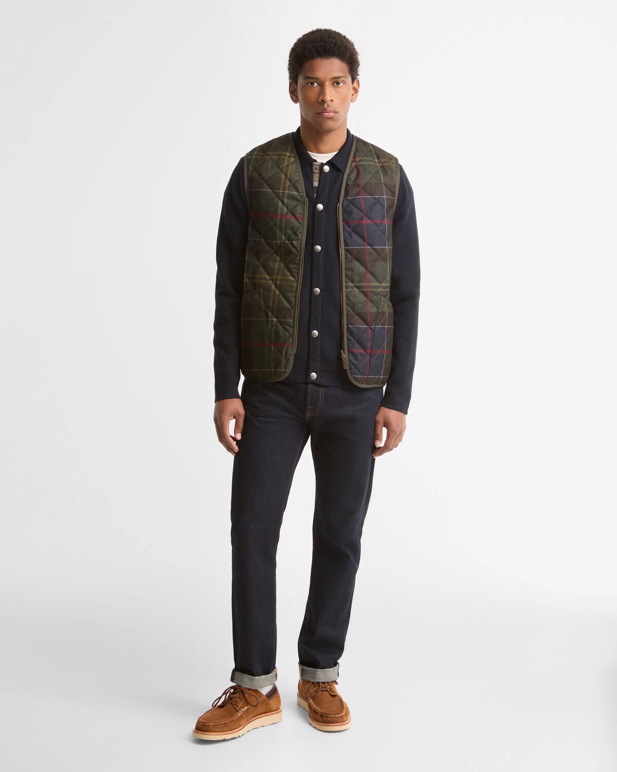 icons tartan quilted liner<BR/> 