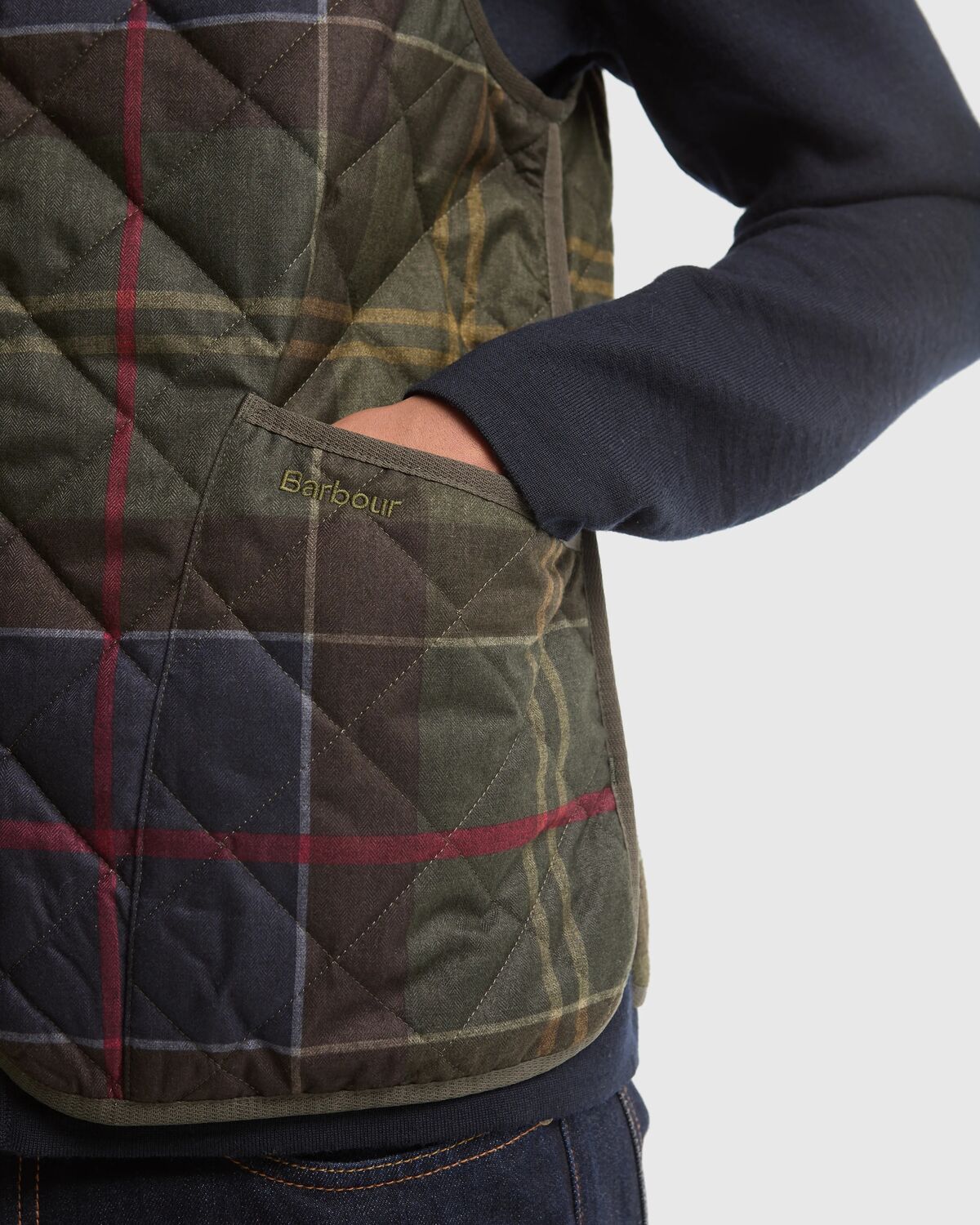 icons tartan quilted liner<BR/> 