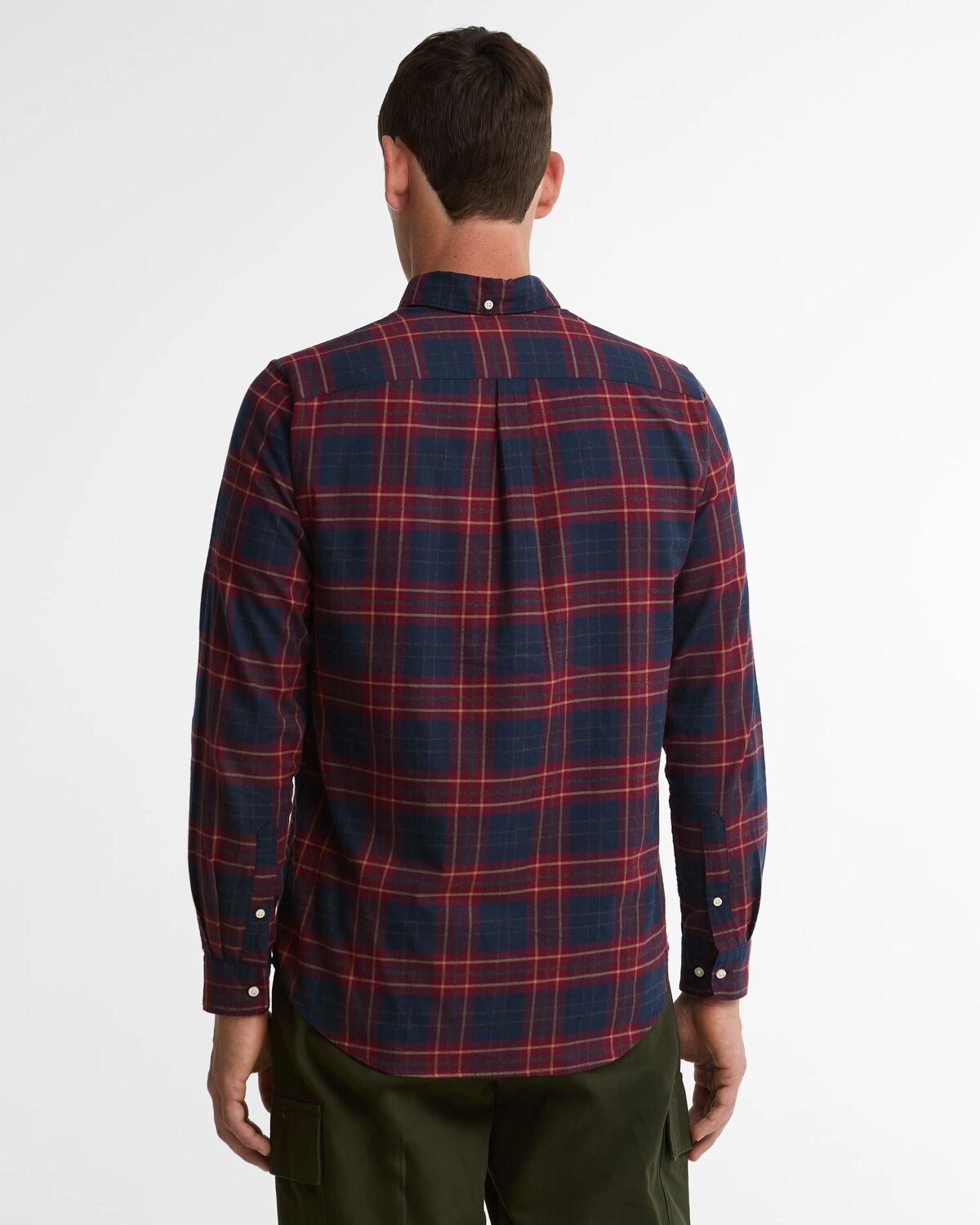 broxburn tail checked shirt<BR/> 