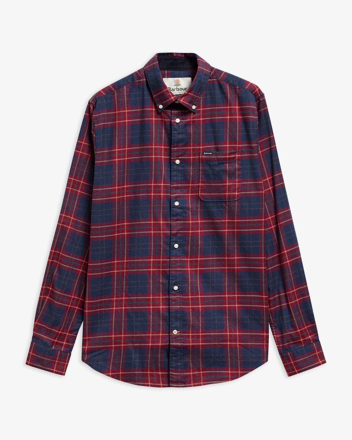 broxburn tail checked shirt<BR/> 