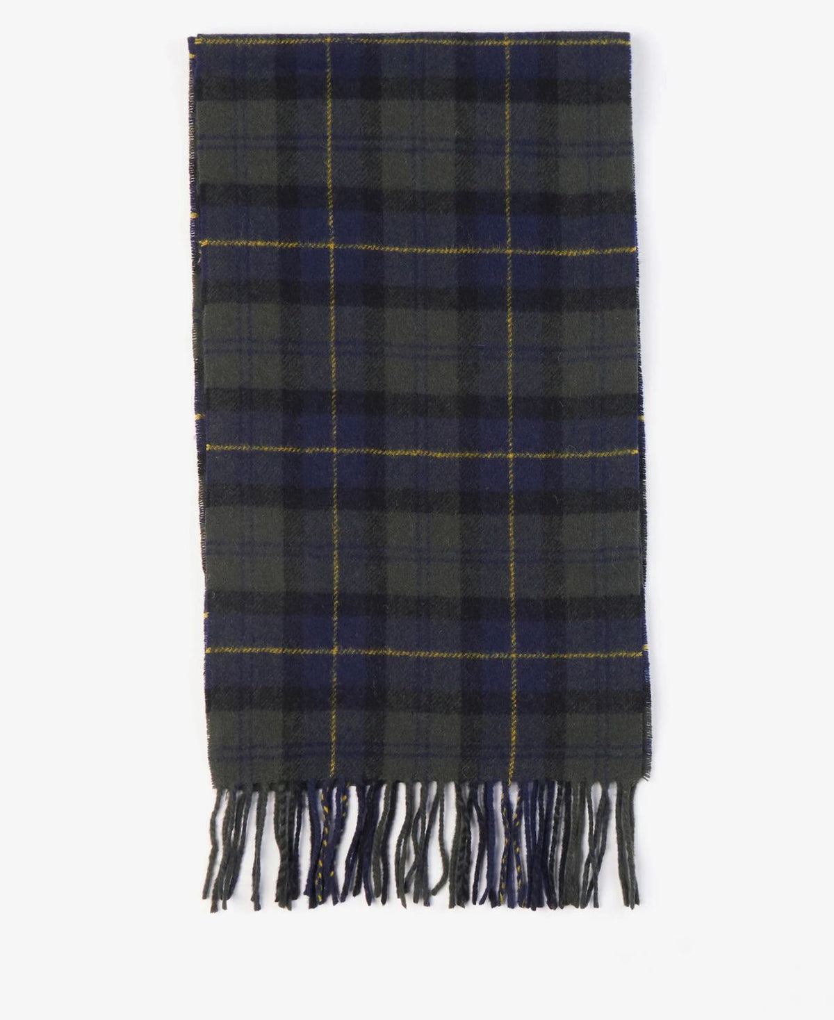 tartan lambswool scarf<BR/> 