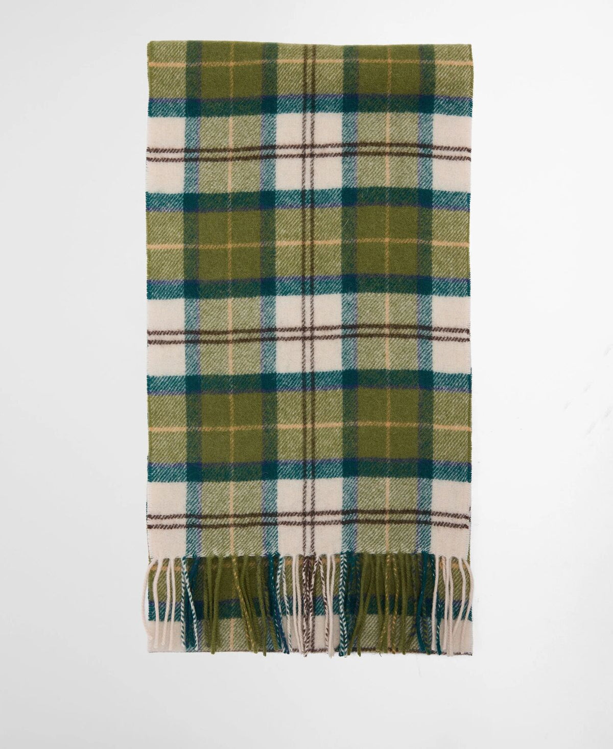 tartan lambswool scarf<BR/> 