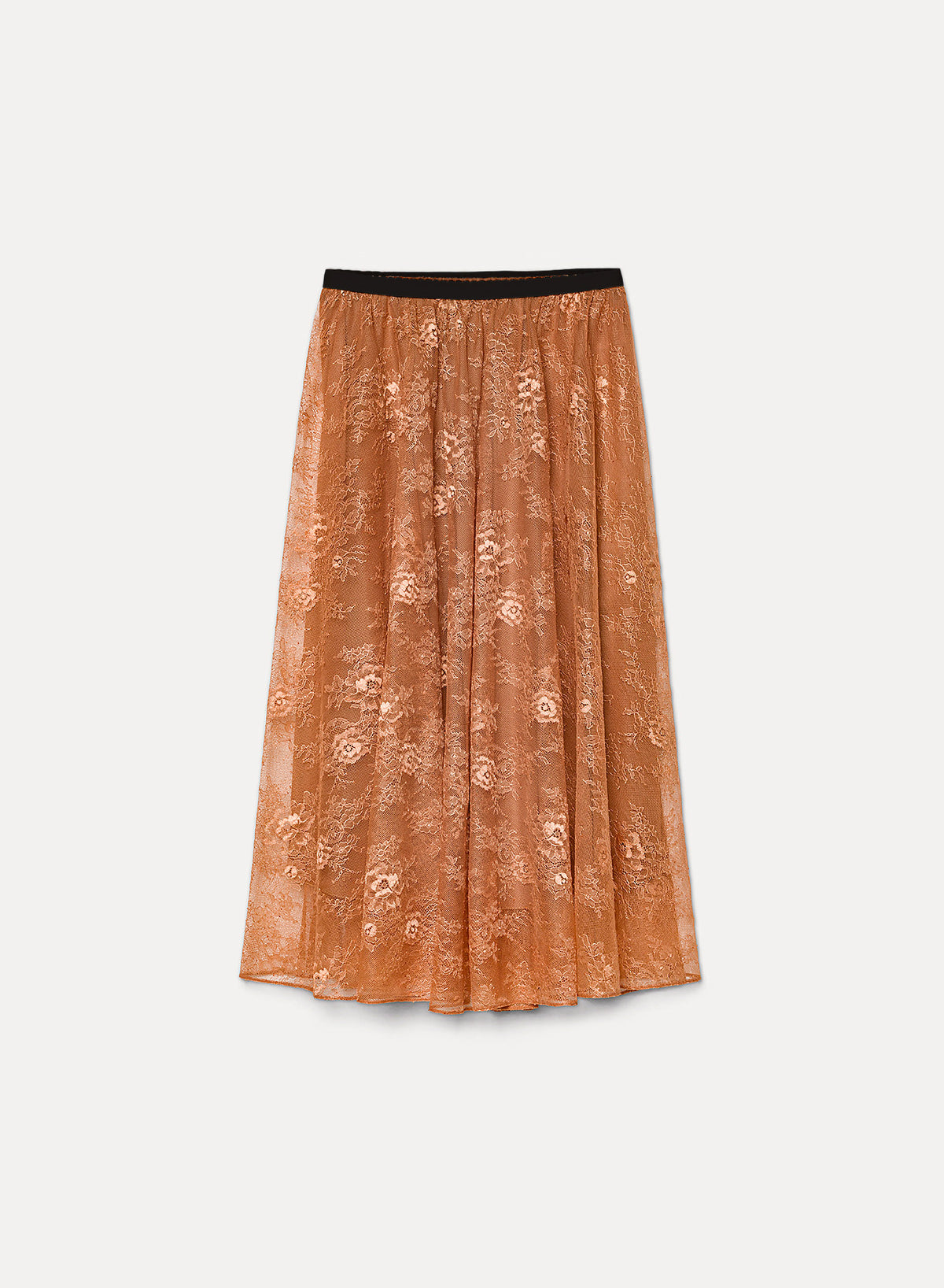 chantilly lace long skirt<BR/> 