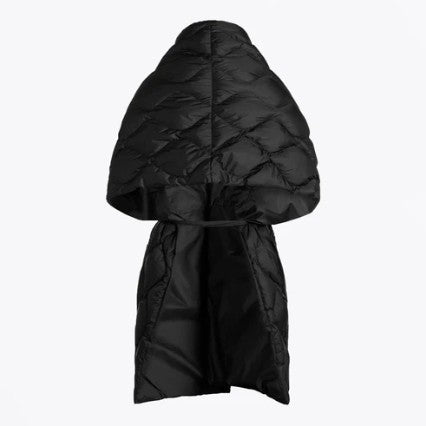 Theia - Padded Scarf - Black<BR/>SCIARPA 
