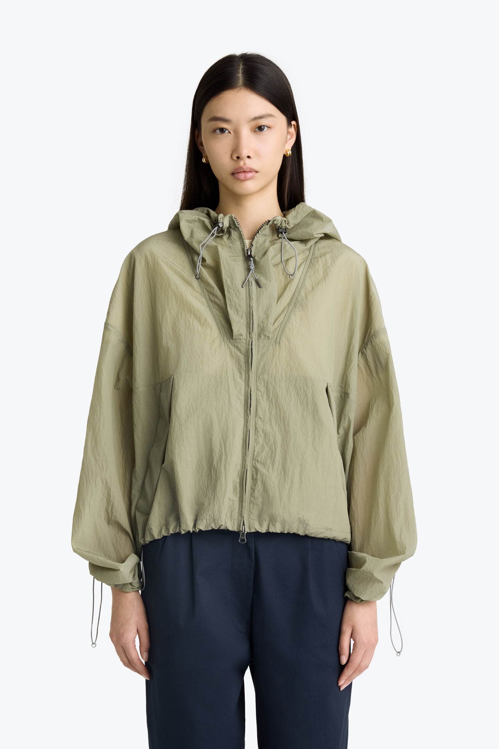 EKA - GIACCA CON CAPPUCCIO<BR/>HOODED JACKET 