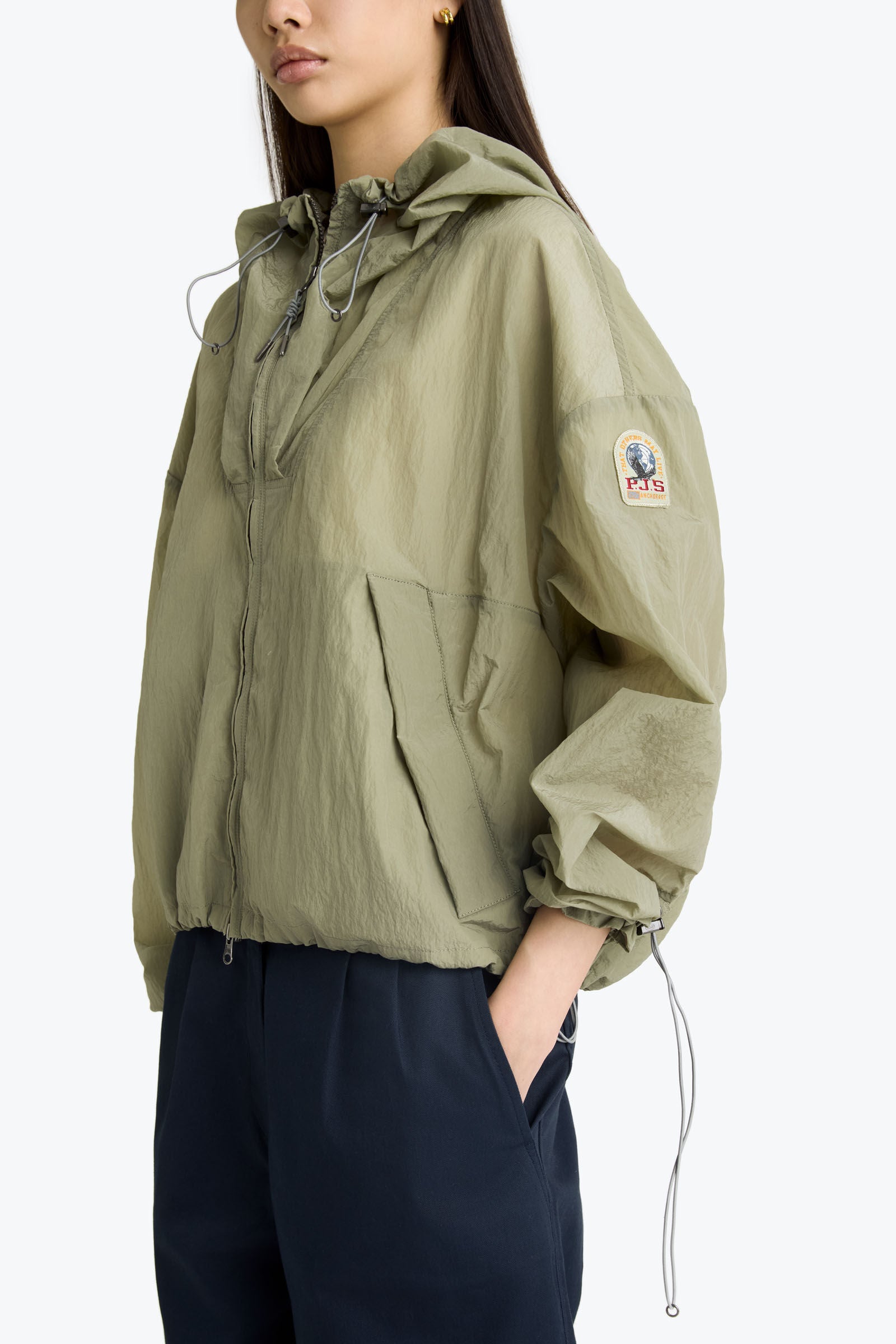 EKA - GIACCA CON CAPPUCCIO<BR/>HOODED JACKET 