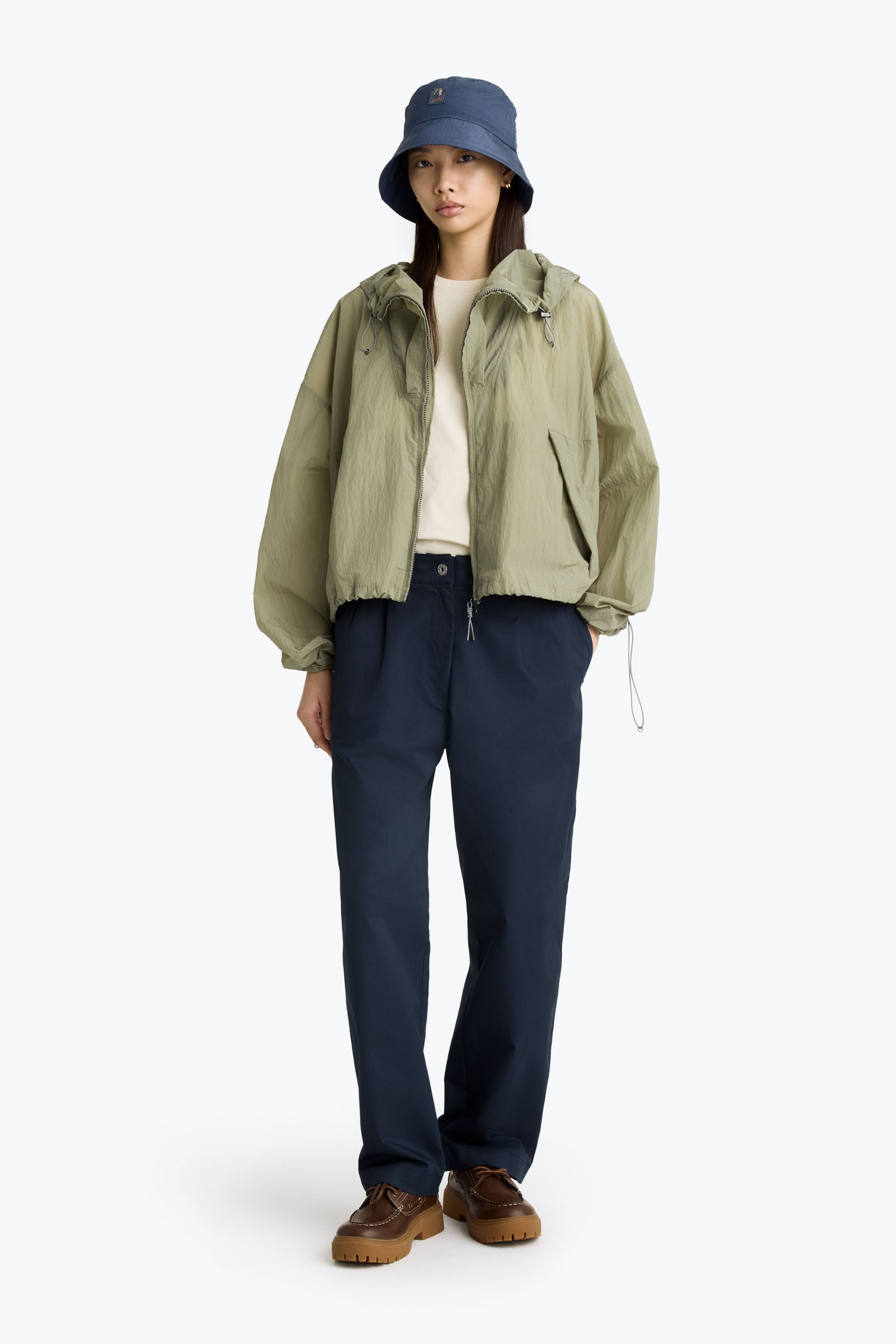 EKA - GIACCA CON CAPPUCCIO<BR/>HOODED JACKET 