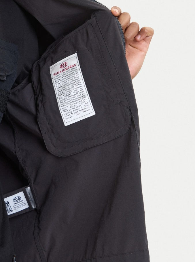 Parajumpers Elgin Overshirt Charcoal Grey 