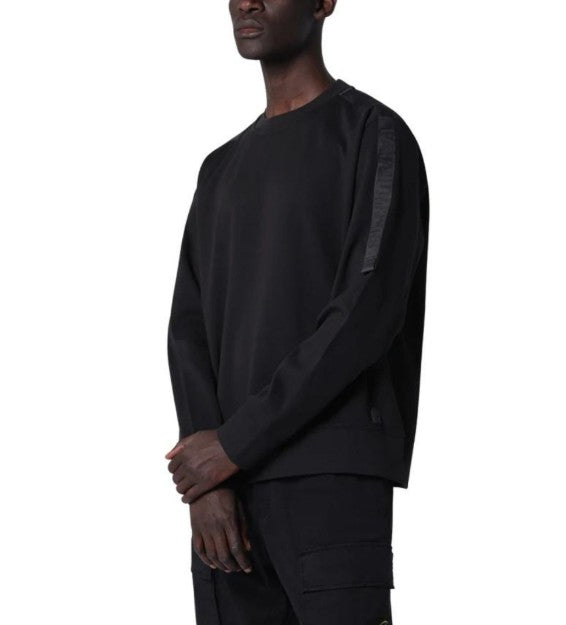 Parajumpers - Goodman Crewneck Sweatshirt - Off Black<BR/>GOODMAN - FELPA GIROCOLLO 
