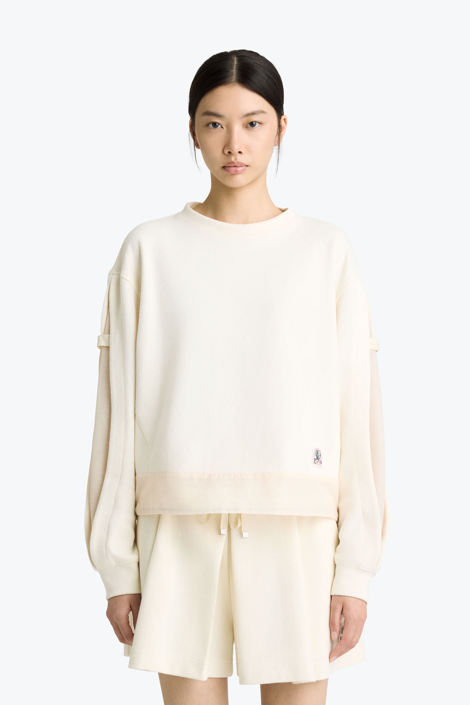 REONA - FELPA GIROCOLLO<BR/>CREW NECK SWEATSHIRT 