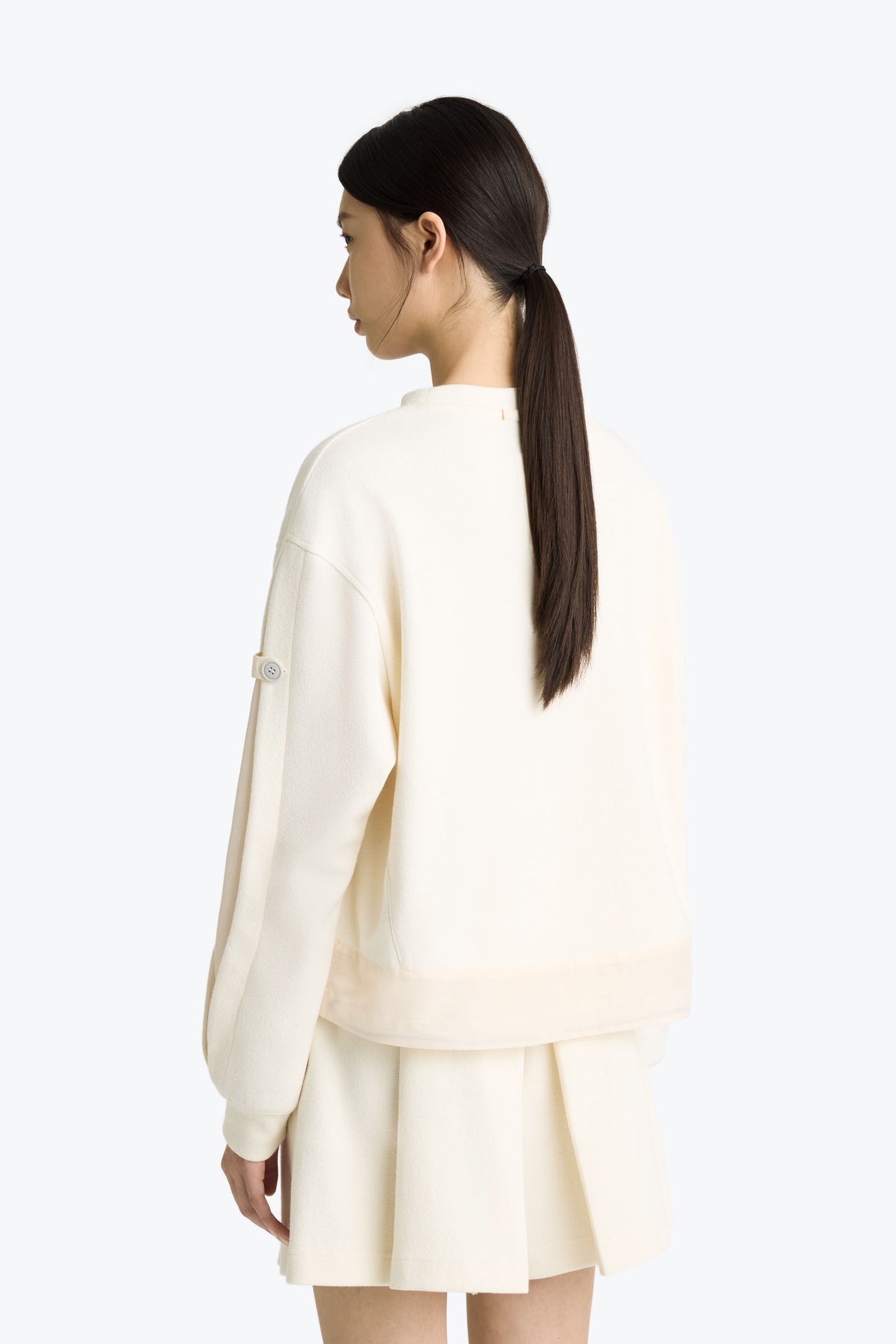 REONA - FELPA GIROCOLLO<BR/>CREW NECK SWEATSHIRT 