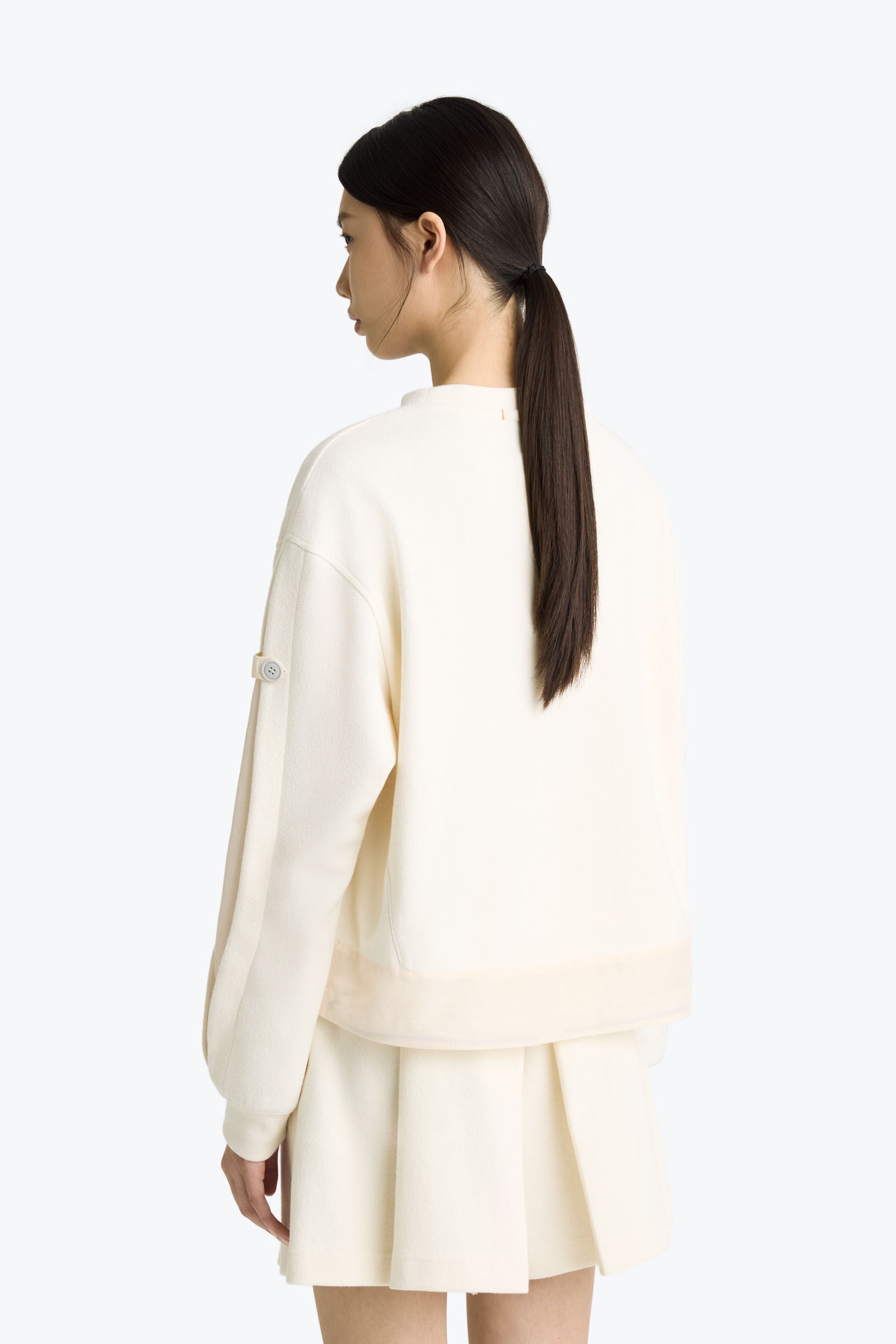 REONA - FELPA GIROCOLLO<BR/>CREW NECK SWEATSHIRT 