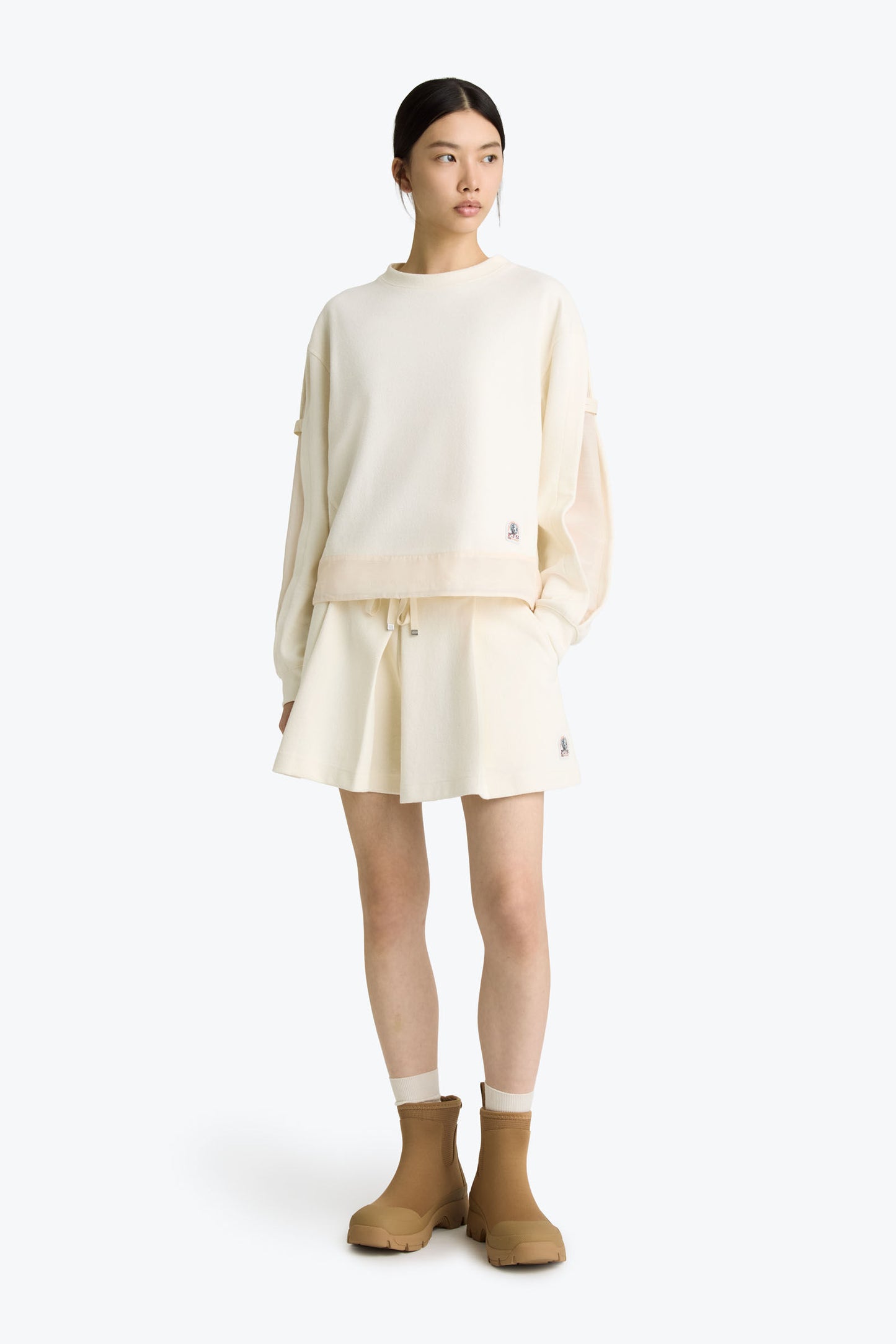 REONA - FELPA GIROCOLLO<BR/>CREW NECK SWEATSHIRT 