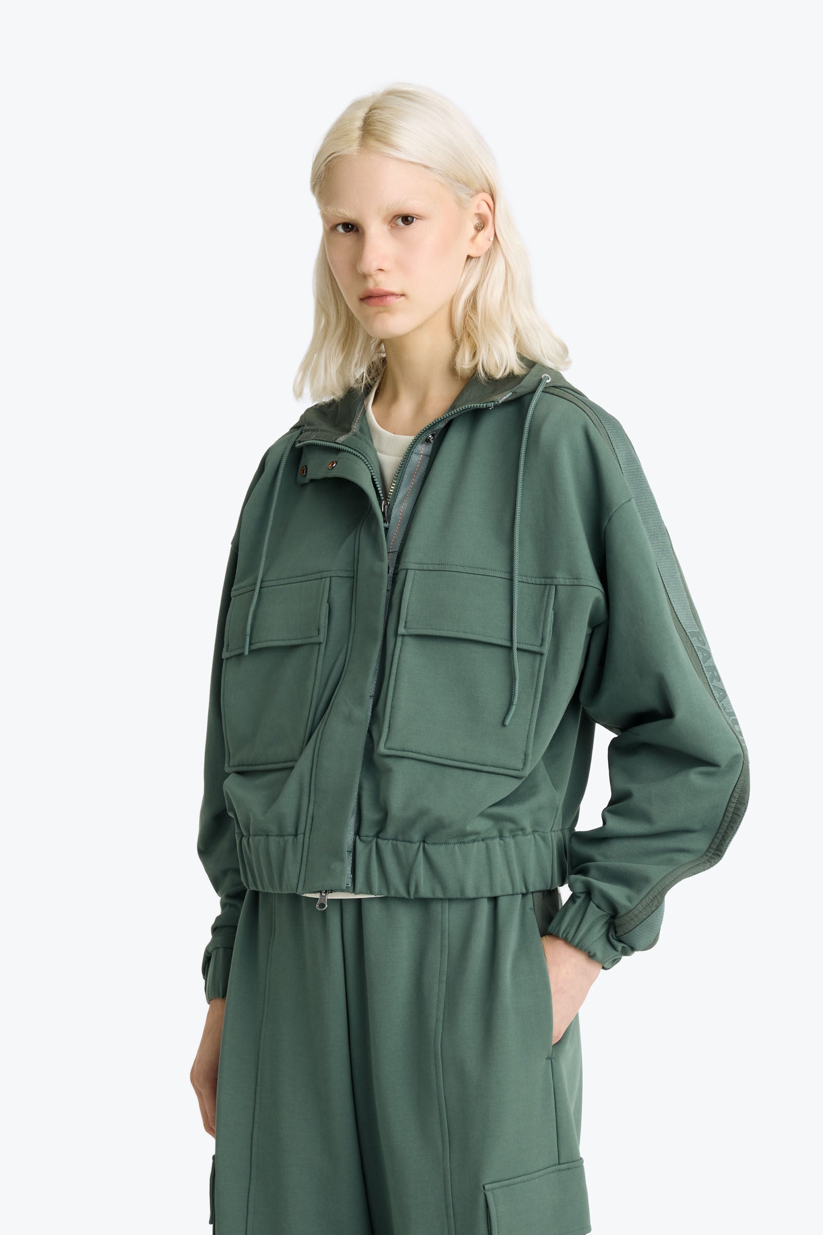 SALVAGE - FELPA CON CAPPUCCIO <BR/>HOODED SWEATSHIRT 