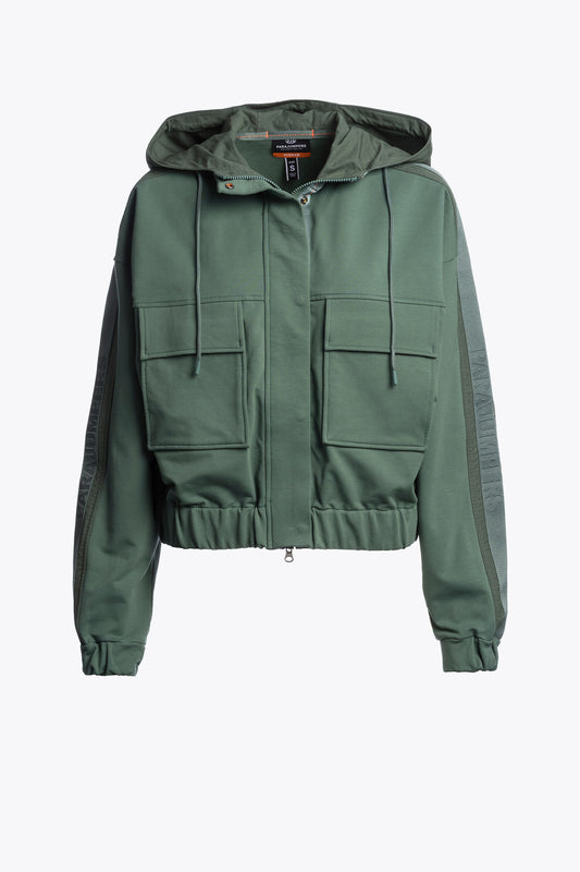 SALVAGE - FELPA CON CAPPUCCIO <BR/>HOODED SWEATSHIRT 